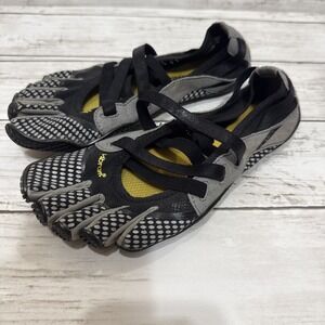 Vibram Fivefingers Shoes Women 36 Size 6.5 7 Black Alitza Loop Pull On Toe Shoes